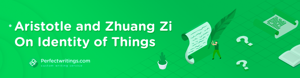 Aristotle and Zhuang Zi On Identity of Things
